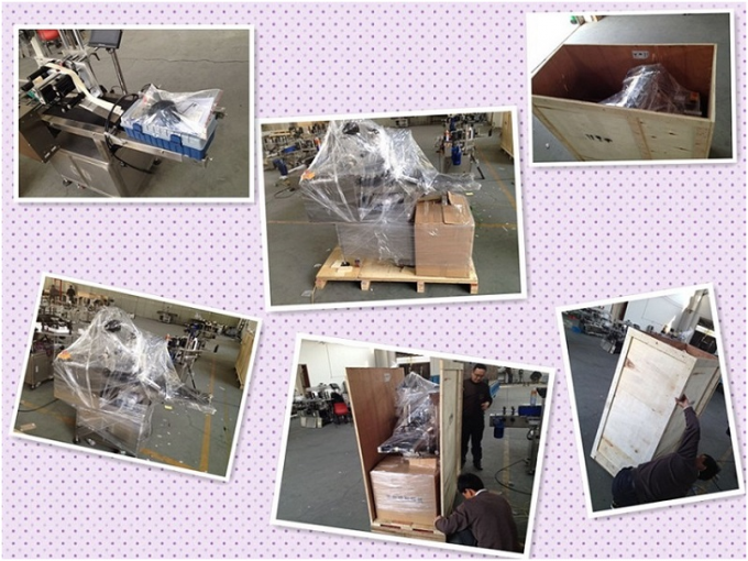 HAY SUS304 Servomotor Automatische Ronde Fles PLC van de Etiketteringsmachine controle