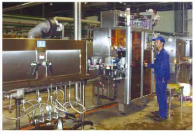 Water- en roestvrije krimpkous labelmachine voor PVC- en PET-flessen