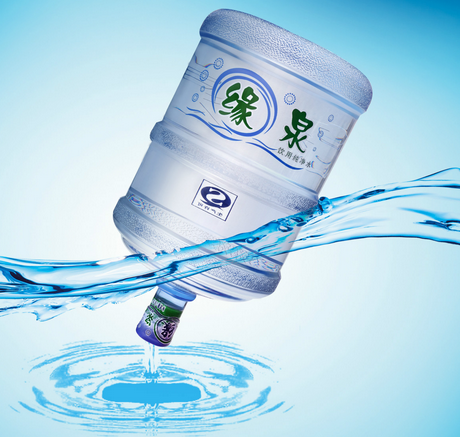 5 Gallon Lap waterfles krimpkous applicator machine voor ronde grote fles HTP-50P