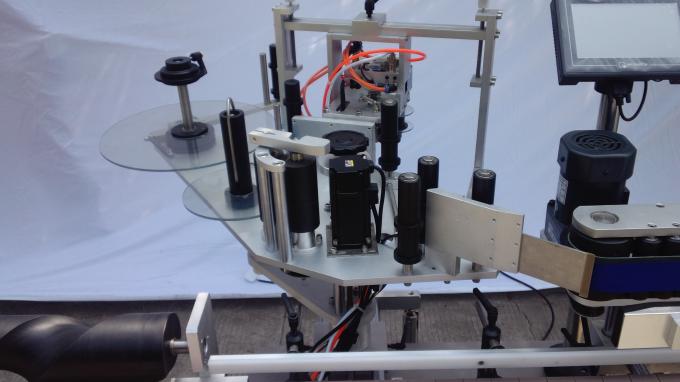 Etiketteermachine voor plastic labels voor dubbelzijdig of enkelzijdig 220V 1.5HP 50 / 60HZ