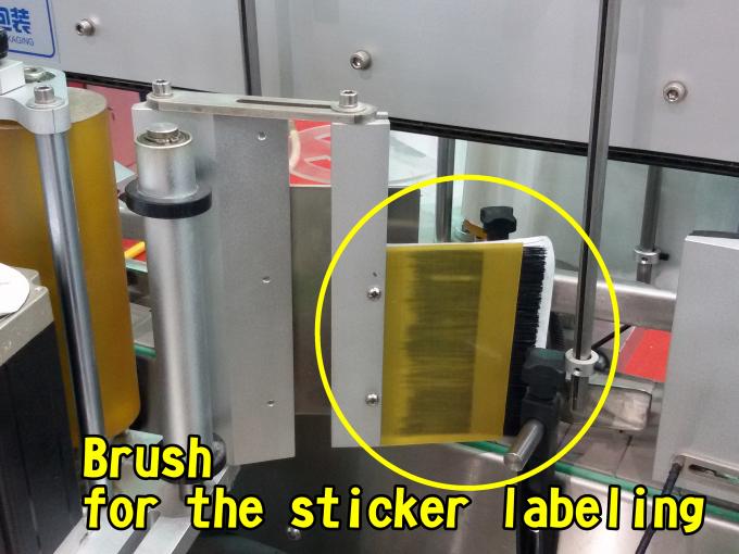 Vlakke Oppervlakte Automatische Etiketteringsmachine voor Hoge snelheid van de Zakkenfabriek 60-350 PCs / Min