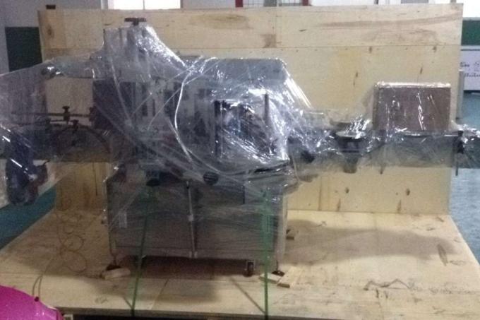 Aluminiumlegering Opp Flacon etiketteermachine voor ronde fles, industriële etiketteermachine