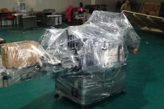 Aluminiumlegering Opp Flacon etiketteermachine voor ronde fles, industriële etiketteermachine