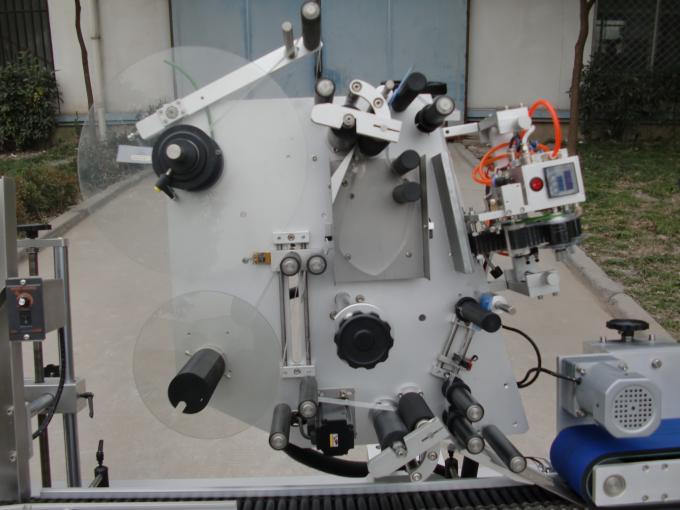 Transportbandmotor HY merk flacon etiketteermachine, 7e batterij label sticker machine voor elektronica