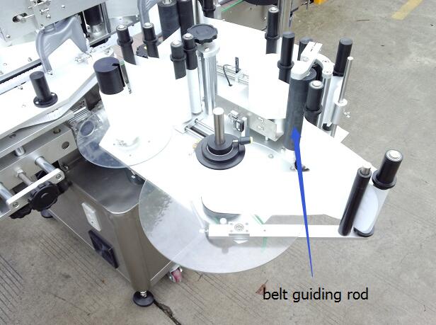 Object detecteren magisch oog automatische dubbelzijdige sticker etiketteermachine met draaitafel