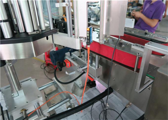 Ronde Flessensticker Etiketteringsmachine met Geïmporteerd Hoog Nauwkeurigheids Magisch Oog