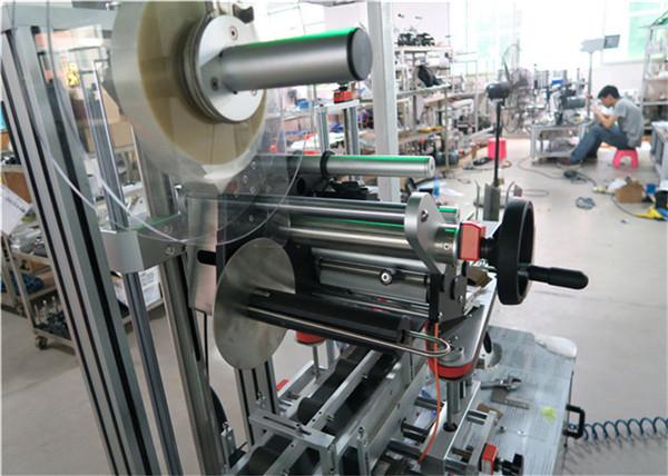 Auto Top Etiketteringsmachine Vlakke Oppervlakte Etiketapplicator Met Transportband / Bovenste Etiketteringsapparatuur