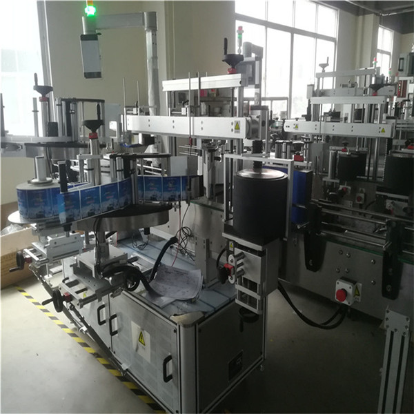 Zelfklevende Etiketteringsmachine voor Plastic Huisdierenfles, het Instrumentenmachine van het Flessenetiket