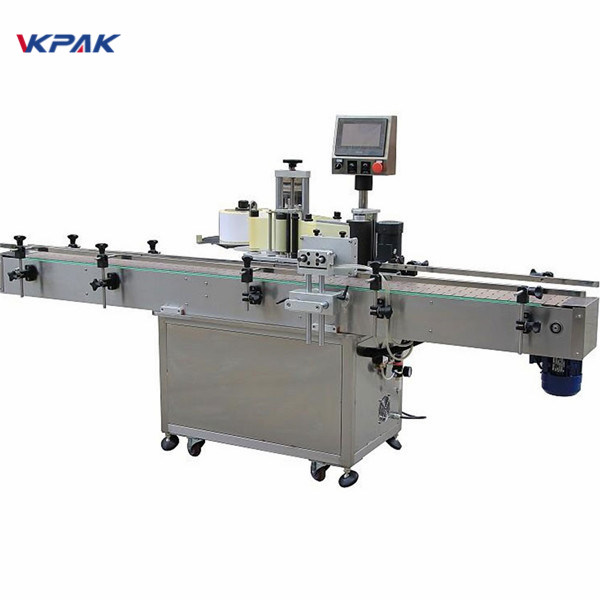 Automatische olie verticale zelfklevende ronde fles etiketteermachine