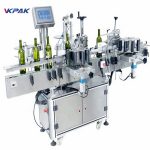 Automatische ronde fles zelfklevende sticker etiketteringsmachinefabriek