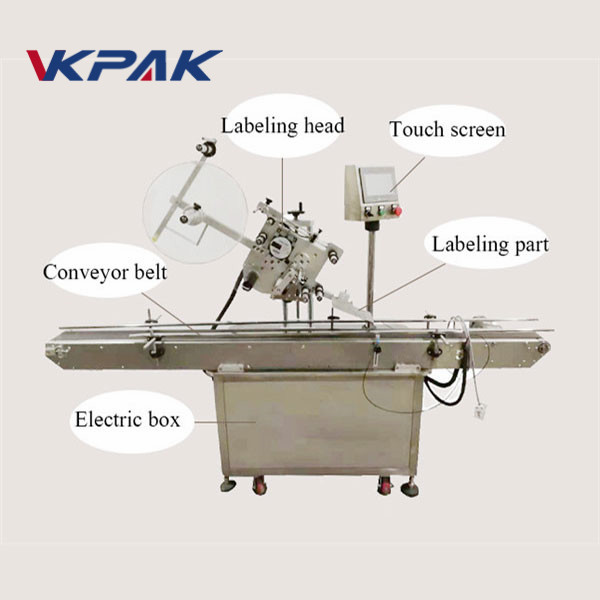 Electric Eye Automatische Flat Surface Label Applicator Aansteker Etiketteermachine