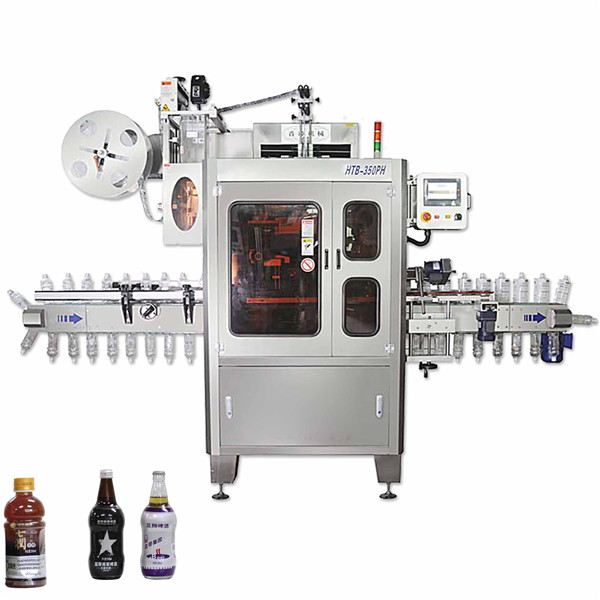 Het volledige Roestvrije Lichaam krimpt Koker Etiketteringsmachine Hoge snelheid 200BPM 3.5KW