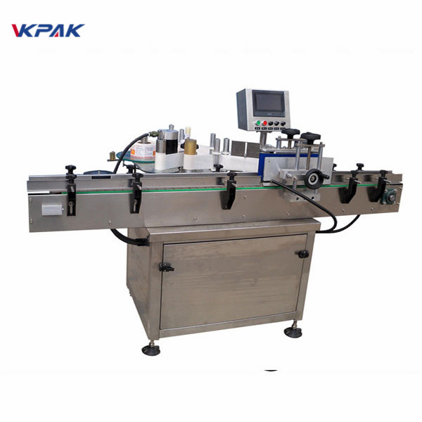 SUS304 servomotor Automatische ronde fles PLC van de etiketteringsmachine Controle