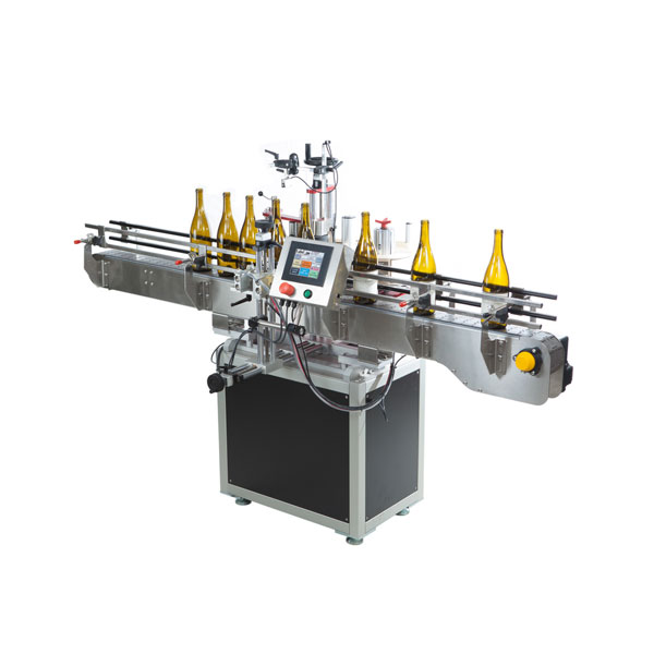 Siemens Plc Automatische ronde fles etiketteringsmachine voor plastic en glazen fles