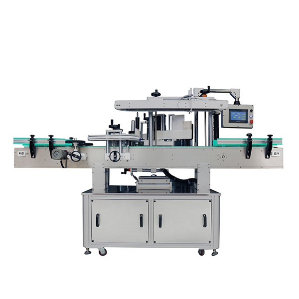 Drie lineaire zelfklevende etiketteermachine