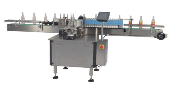China Hotmelt Bopp / natte lijm Automatische platte labelapplicator voor flessen CE-certificaatleverancier