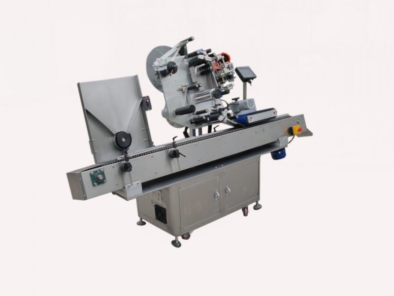 China Made to order drukgevoelige zelfklevende sticker flacon etiketteermachine met bloedafname leverancier