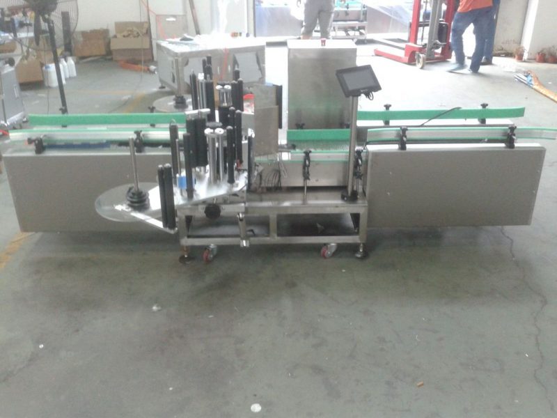 China Intelligente Siemens PLC-besturing Automatische labelmachine met leverancier van verzameloppervlak