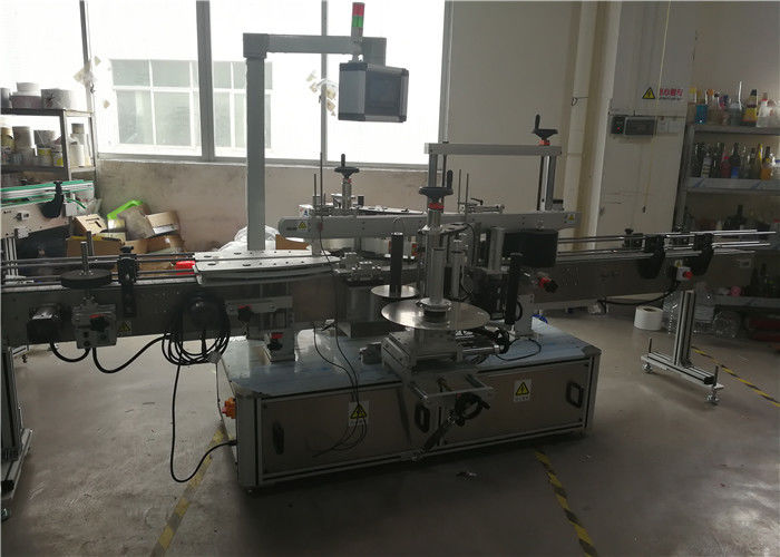 China Plastic fles etiketteringsmachine voor chemische producten, PLC en touchscreenbesturingssysteem leverancier