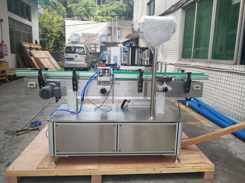 China-georiënteerd wrap-around etiketteringssysteem voor leverancier van ronde flessen / containers / potten