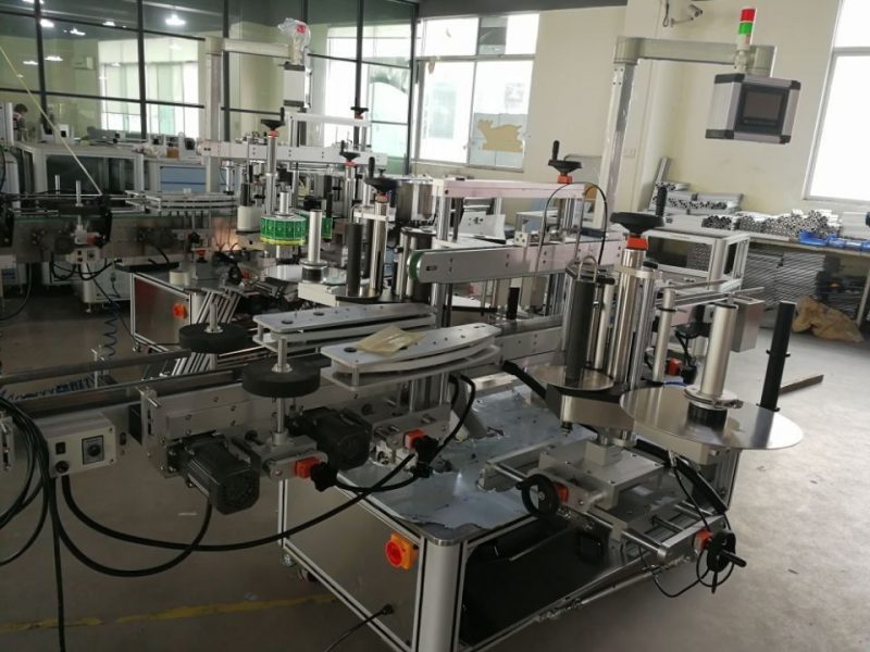 China High Speed Dual Corner Seal Labeling System voor leverancier van farmaceutische dozen