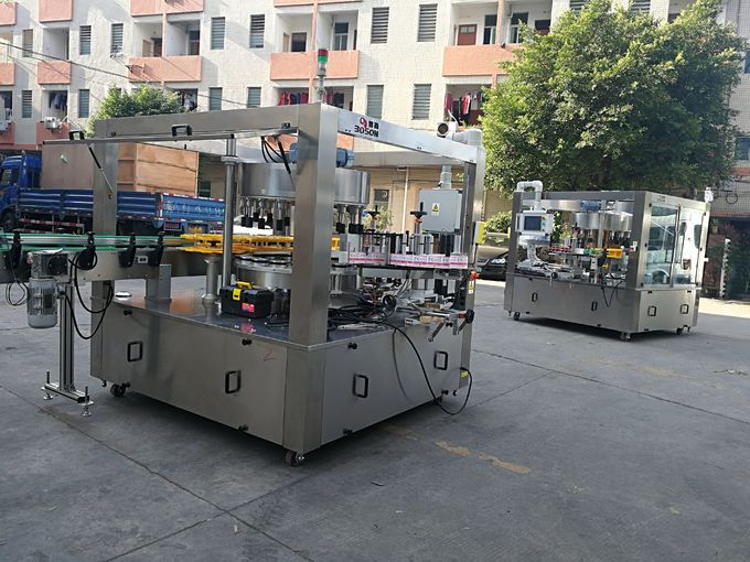 Roterende labeler voor en achter / nek en voor snelheid 15000B / H CE-certificering