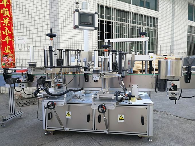 Dubbelzijdige zelfklevende etiketteermachine voor en achter met volledig automatisch aanraakscherm